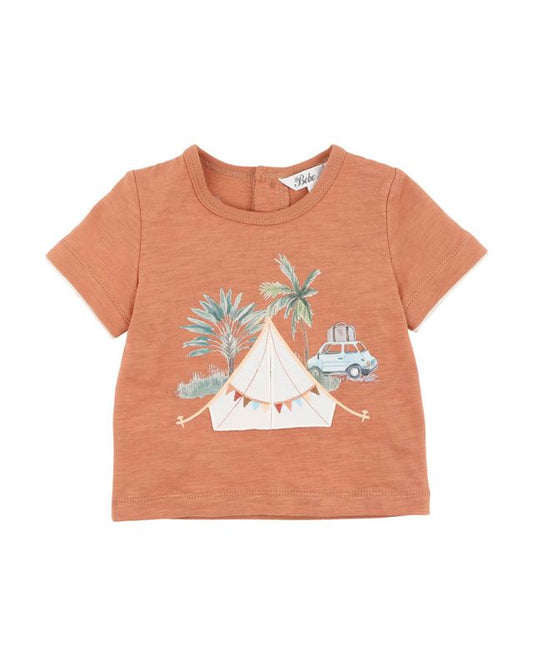 Ivan 3D Tent Tee - Clay