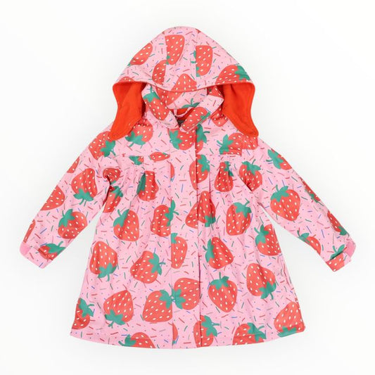 Raincoat Strawberries & Sprinkles - Pink