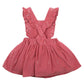 Piper Cord Pinafore - Dusky Rose