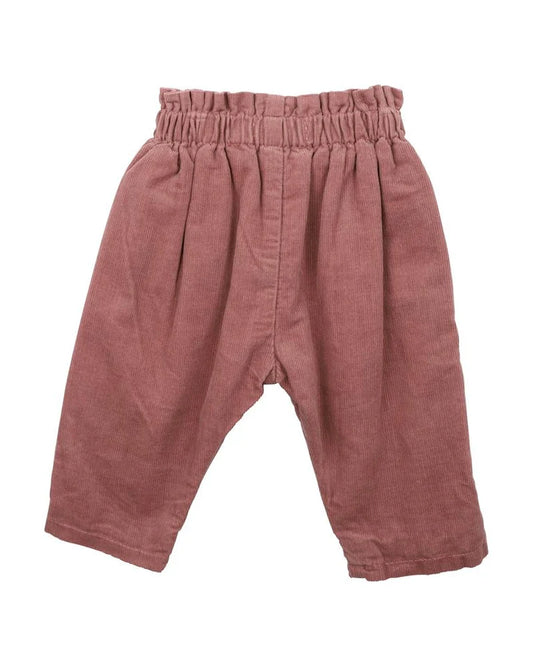 Paperbag Pants - Dusky Pink
