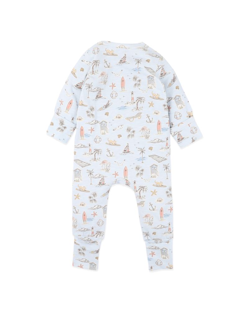 Max L/S Zipsuit - Max Print