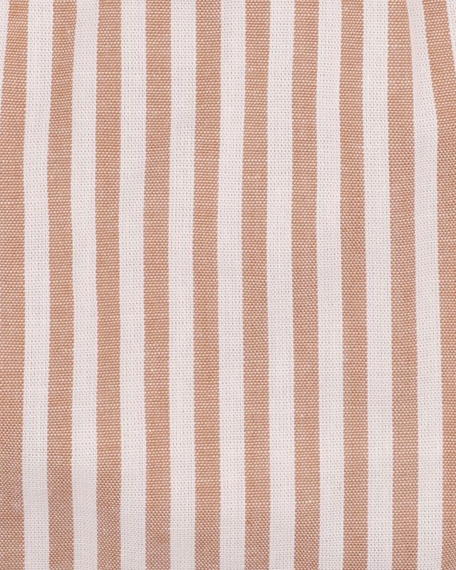 Brady Woven Shorts - Caramel Stripe
