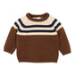 Jake Raglan stripe Knitted Jumper - Multi
