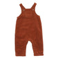 Toby cord Overalls - chestnut