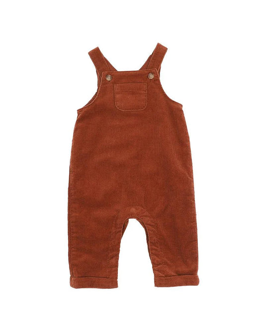 Toby cord Overalls - chestnut