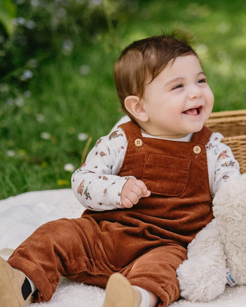 Toby cord Overalls - chestnut