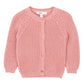 Gemma Chunky Rib Cardigan - Dusky Rose