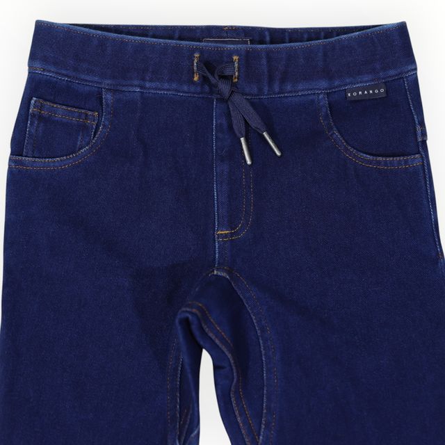 Soft Denim Pants - Dark