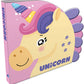 Shaped Felt Book - Unicorn