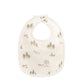 Organic Cotton Bib - Pine Forest Friends