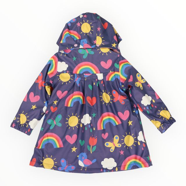 Raincoat Spring Rainbow - Navy