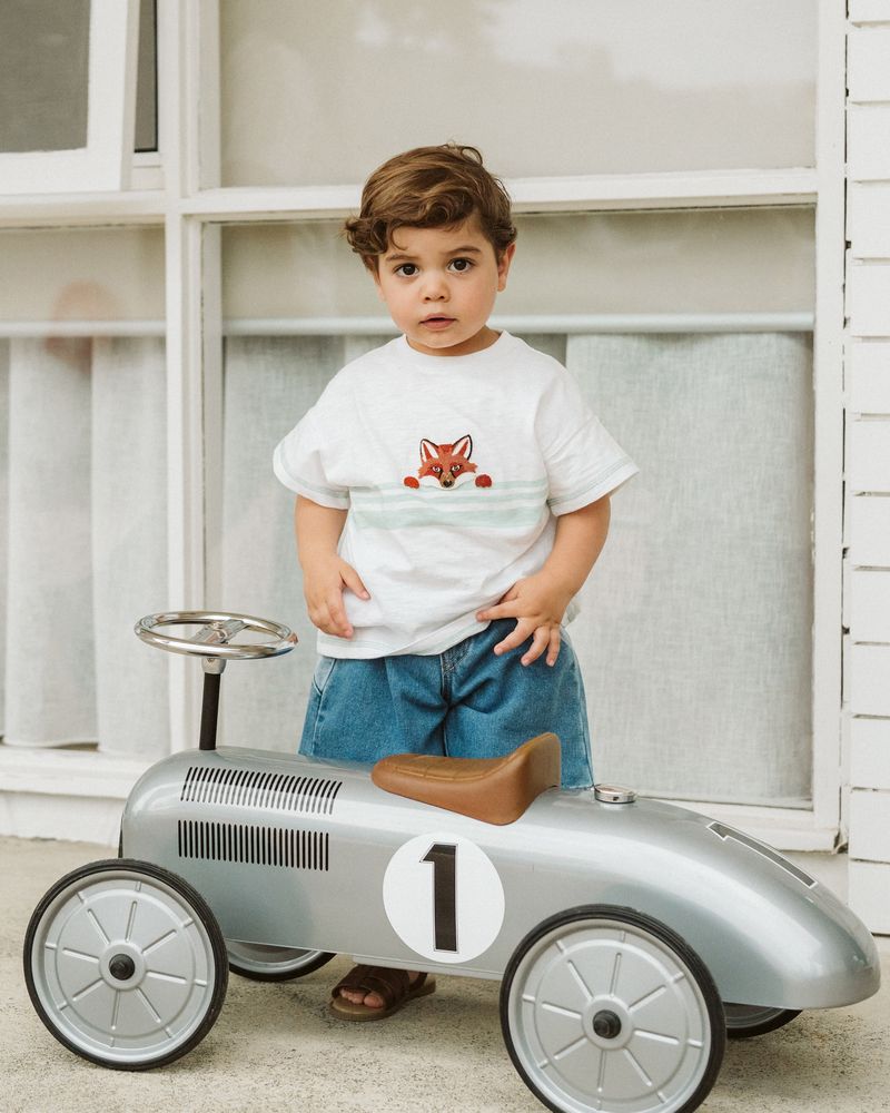 Casablanca Fox Tee - Cloud