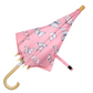 Butterfly Colour Change Umbrella - Pink