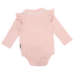 Collared Bodysuit - Dusky Pink