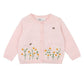 Hand Embroiderd Cardigan - Pale Pink
