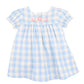 Bonnie Embroidered Dress - Bonnie Check