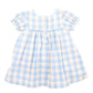Bonnie Embroidered Dress - Bonnie Check
