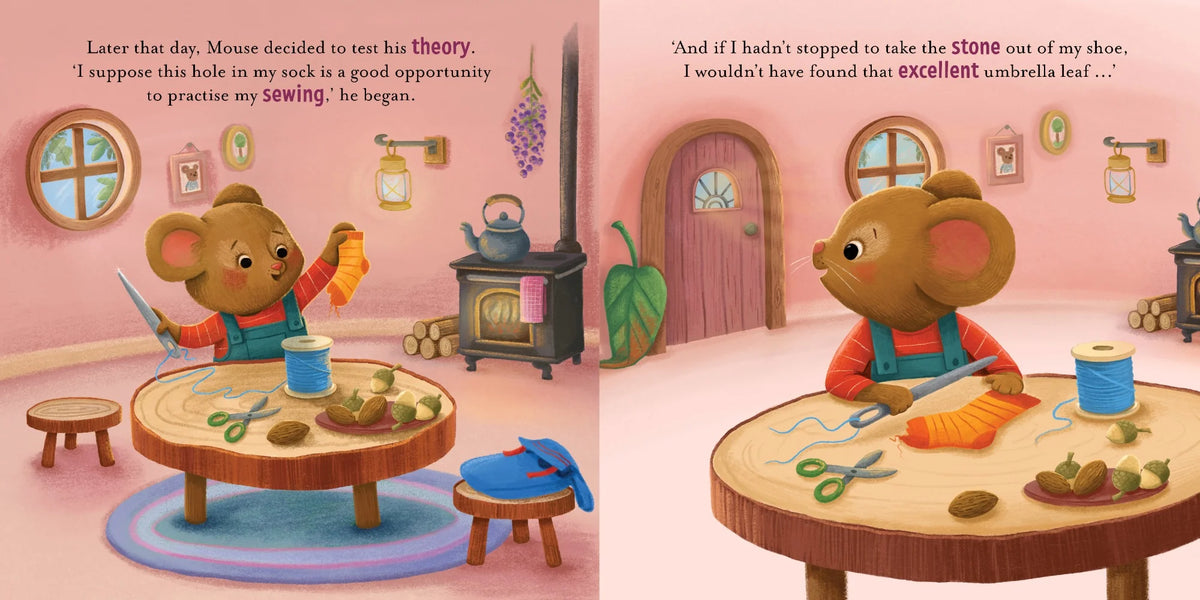 Padded Board Book - Mouse Says Thanks