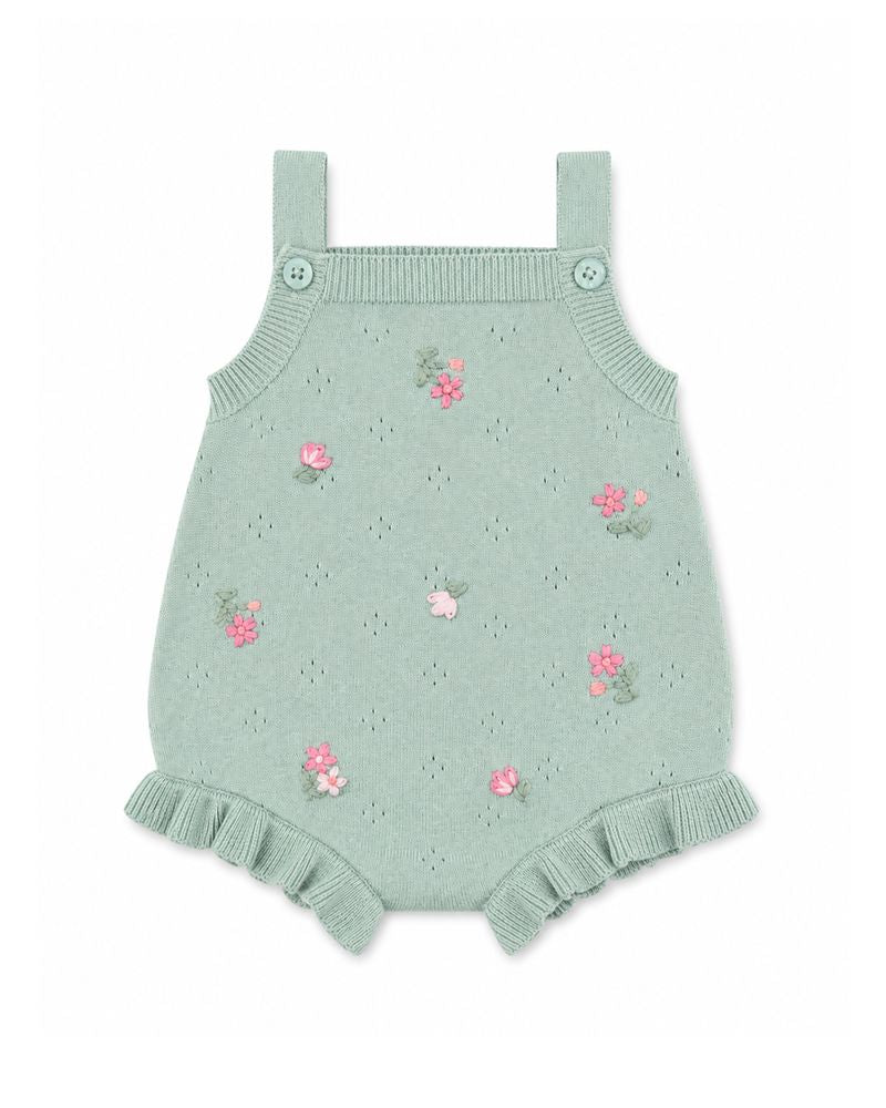 Chelsea Hand Emb Bodysuit - Sage