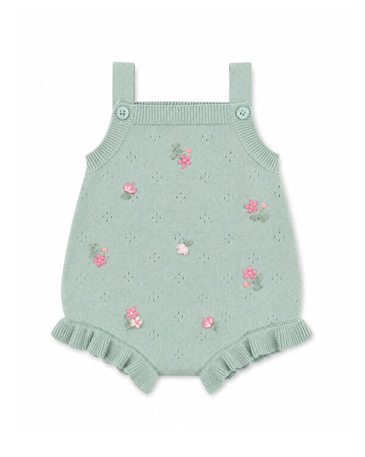 Chelsea Hand Emb Bodysuit - Sage