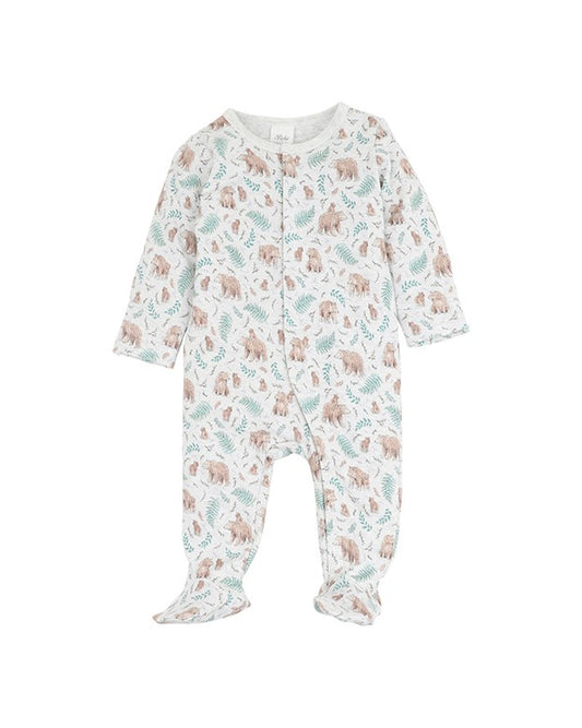 Mateo L/S Zip Onesie - Mateo Print