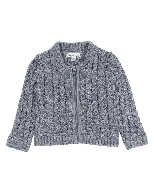 Oliver Cable Cardigan - Indigo