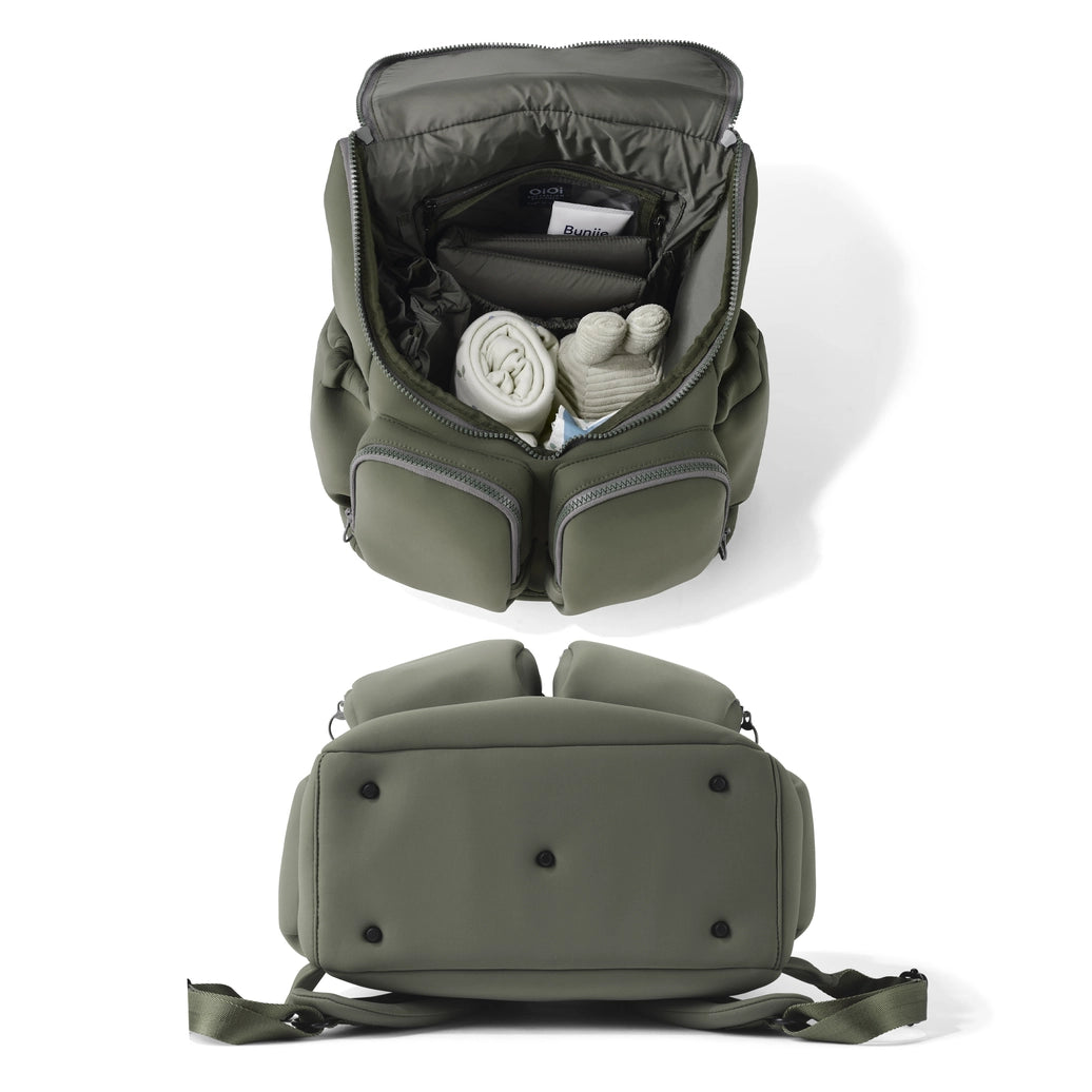 Signature Nappy Backpack - Sage Neoprene