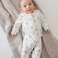 Organic Cotton Growsuit - Kangaroo & Koala