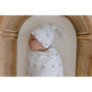 Bamboo Knotted Beanie - Nude Seashell