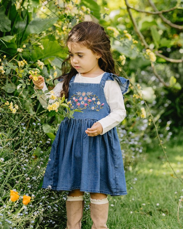 Wild Horses Denim Dress - Indigo