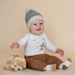 Otto Dogs L/S Bodysuit - Natural Marl