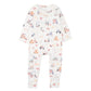 Clayton L/S Zipsuit - Clayton Print