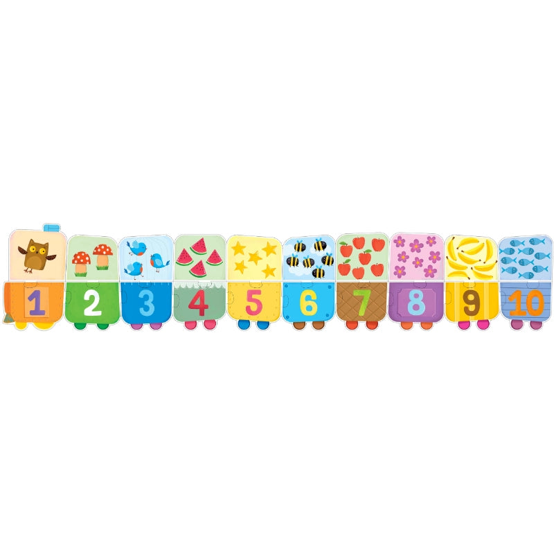 My First Numbers Steam Puzzle & Book Set