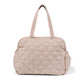 Carry All Nappy Bag - Puffy Beige Quilt