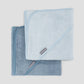 Baby Hooded Towels 2PK - Retro Blue