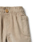 Organic Cord Pant - Sand