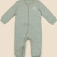 Organic Cotton Growsuit - Forest Green