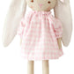 Pixie Bunny 29cm - Pink Gingham