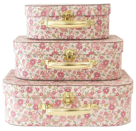 Kids Carry Case Set - Vintage Rose