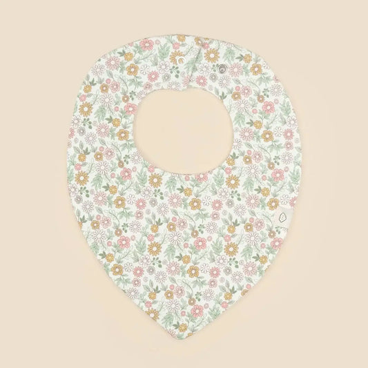 Organic Cotton Bib - Daisies