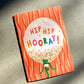 Card - Hip Hip Hooray Birthday  Balloon