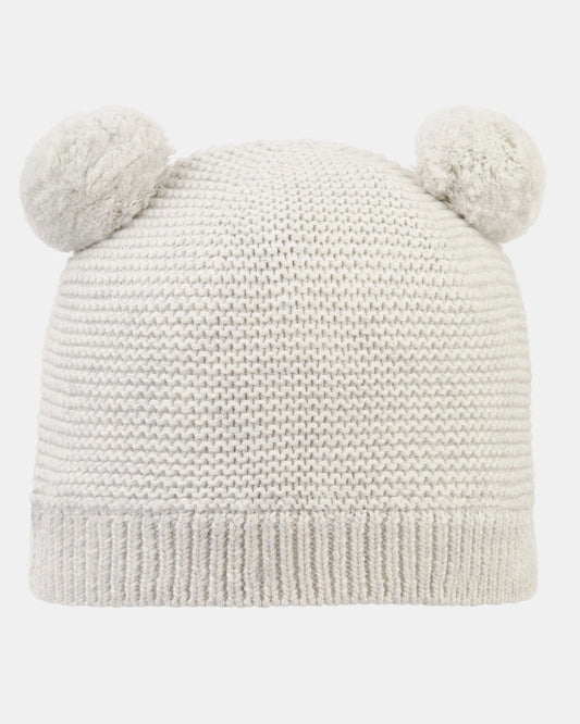 Toshi Organic Snowy Beanie - Pebble