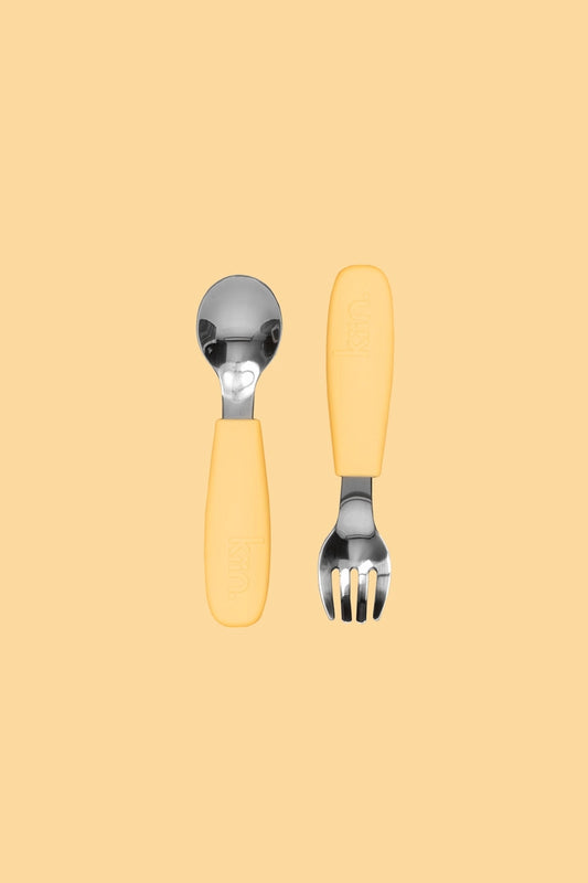 Silicone Cutlery Set - Buttercup