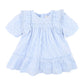 Piccolina Broderie Dress - Cornflower Blue
