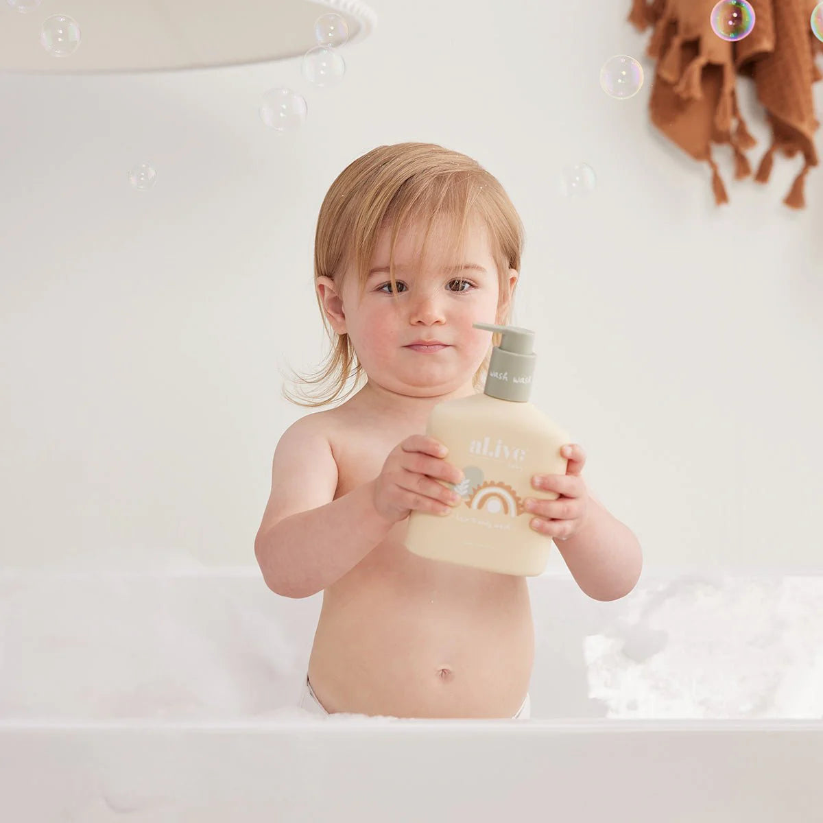 Al.ive Gentle Pear Baby Hair & Body Wash