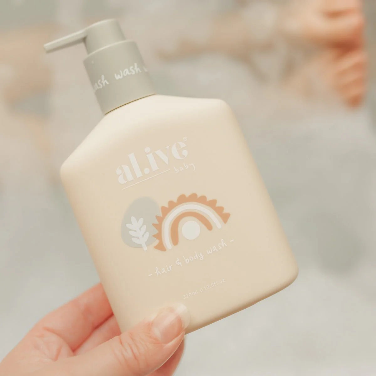 Al.ive Gentle Pear Baby Hair & Body Wash