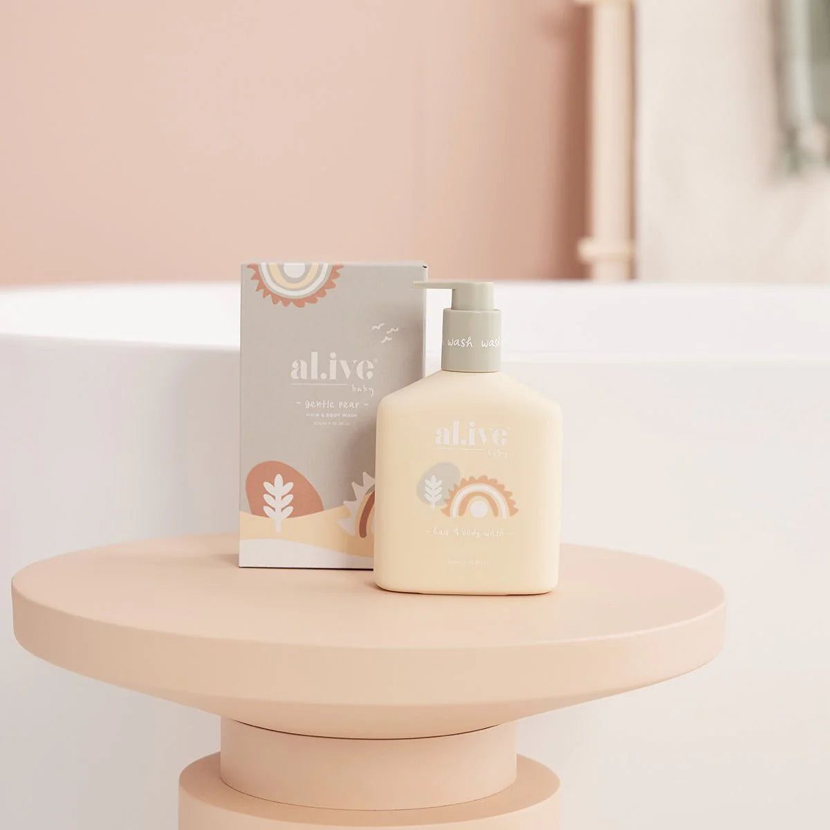 Al.ive Gentle Pear Baby Hair & Body Wash