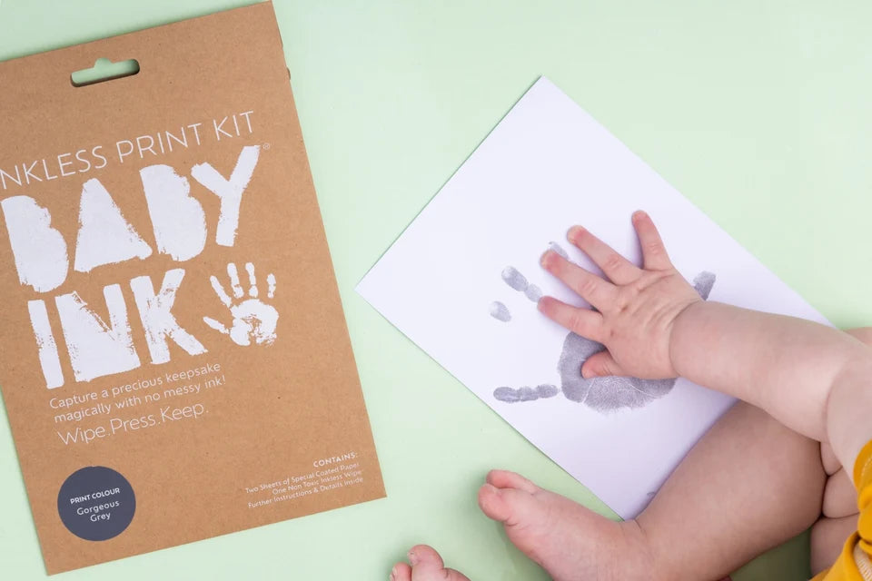 BABYink Grey Ink-less Print Kit