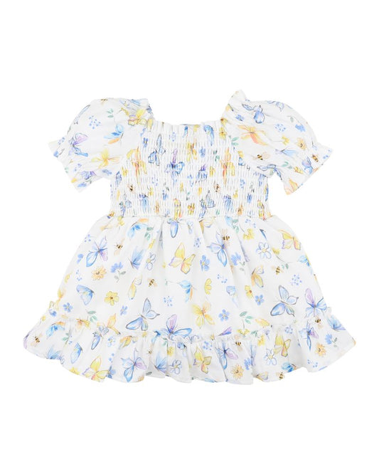 Libby Butterfly Print Dress