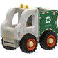 Wooden Rubbish Truck - Green